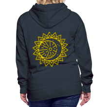 Indlæs billede til gallerivisning Sun 2 Women’s Premium Hoodie - navy