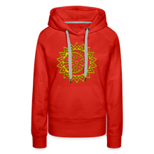 Indlæs billede til gallerivisning Sun 2 Women’s Premium Hoodie - red
