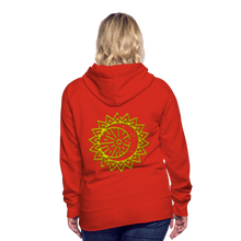 Indlæs billede til gallerivisning Sun 2 Women’s Premium Hoodie - red