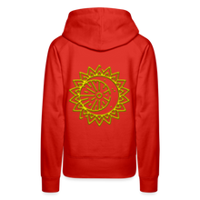 Indlæs billede til gallerivisning Sun 2 Women’s Premium Hoodie - red
