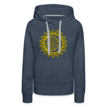 Indlæs billede til gallerivisning Sun 2 Women’s Premium Hoodie - heather denim