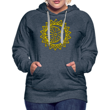 Indlæs billede til gallerivisning Sun 2 Women’s Premium Hoodie - heather denim
