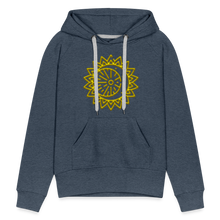 Indlæs billede til gallerivisning Sun 2 Women’s Premium Hoodie - heather denim