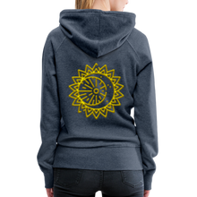 Indlæs billede til gallerivisning Sun 2 Women’s Premium Hoodie - heather denim