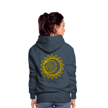 Indlæs billede til gallerivisning Sun 2 Women’s Premium Hoodie - heather denim