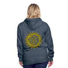 Indlæs billede til gallerivisning Sun 2 Women’s Premium Hoodie - heather denim