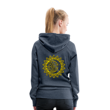 Indlæs billede til gallerivisning Sun 2 Women’s Premium Hoodie - heather denim