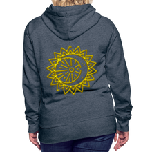 Indlæs billede til gallerivisning Sun 2 Women’s Premium Hoodie - heather denim