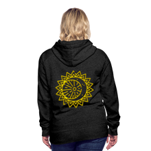 Indlæs billede til gallerivisning Sun 2 Women’s Premium Hoodie - charcoal grey