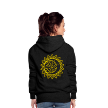 Indlæs billede til gallerivisning Sun 2 Women’s Premium Hoodie - charcoal grey