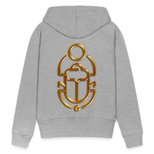 Indlæs billede til gallerivisning Brass Scarab 1 Women’s Premium Hoodie - heather grey