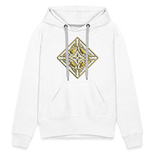 Indlæs billede til gallerivisning Gold Diamond 2 Women’s Premium Hoodie - white