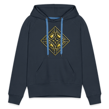 Indlæs billede til gallerivisning Gold Diamond 2 Women’s Premium Hoodie - navy