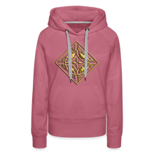 Indlæs billede til gallerivisning Gold Diamond 2 Women’s Premium Hoodie - mauve