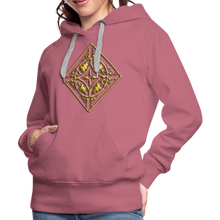 Indlæs billede til gallerivisning Gold Diamond 2 Women’s Premium Hoodie - mauve