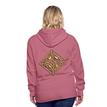 Indlæs billede til gallerivisning Gold Diamond 2 Women’s Premium Hoodie - mauve