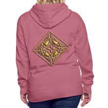 Indlæs billede til gallerivisning Gold Diamond 2 Women’s Premium Hoodie - mauve