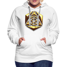 Afbeelding in Gallery-weergave laden, Sheild 1 Women’s Premium Hoodie - white