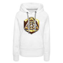 Afbeelding in Gallery-weergave laden, Sheild 1 Women’s Premium Hoodie - white