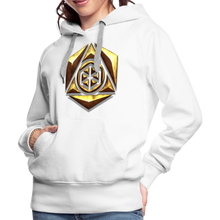 Afbeelding in Gallery-weergave laden, Sheild 1 Women’s Premium Hoodie - white