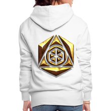 Afbeelding in Gallery-weergave laden, Sheild 1 Women’s Premium Hoodie - white