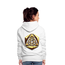 Afbeelding in Gallery-weergave laden, Sheild 1 Women’s Premium Hoodie - white