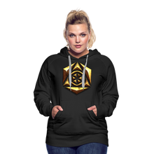 Afbeelding in Gallery-weergave laden, Sheild 1 Women’s Premium Hoodie - black
