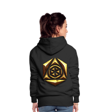 Afbeelding in Gallery-weergave laden, Sheild 1 Women’s Premium Hoodie - black