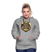 Afbeelding in Gallery-weergave laden, Sheild 1 Women’s Premium Hoodie - heather grey