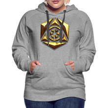 Afbeelding in Gallery-weergave laden, Sheild 1 Women’s Premium Hoodie - heather grey