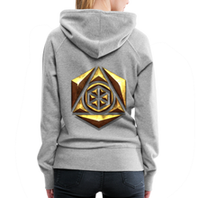 Afbeelding in Gallery-weergave laden, Sheild 1 Women’s Premium Hoodie - heather grey