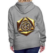 Afbeelding in Gallery-weergave laden, Sheild 1 Women’s Premium Hoodie - heather grey