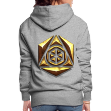 Afbeelding in Gallery-weergave laden, Sheild 1 Women’s Premium Hoodie - heather grey