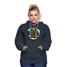 Afbeelding in Gallery-weergave laden, Sheild 1 Women’s Premium Hoodie - navy