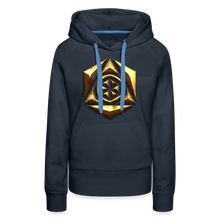 Afbeelding in Gallery-weergave laden, Sheild 1 Women’s Premium Hoodie - navy