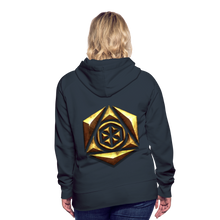 Afbeelding in Gallery-weergave laden, Sheild 1 Women’s Premium Hoodie - navy