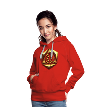 Afbeelding in Gallery-weergave laden, Sheild 1 Women’s Premium Hoodie - red