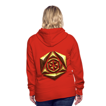 Afbeelding in Gallery-weergave laden, Sheild 1 Women’s Premium Hoodie - red