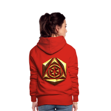 Afbeelding in Gallery-weergave laden, Sheild 1 Women’s Premium Hoodie - red