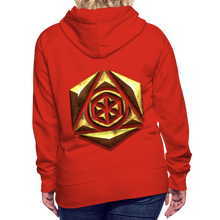 Afbeelding in Gallery-weergave laden, Sheild 1 Women’s Premium Hoodie - red