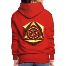 Afbeelding in Gallery-weergave laden, Sheild 1 Women’s Premium Hoodie - red