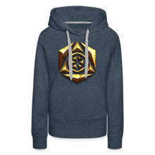 Afbeelding in Gallery-weergave laden, Sheild 1 Women’s Premium Hoodie - heather denim