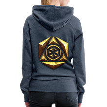 Afbeelding in Gallery-weergave laden, Sheild 1 Women’s Premium Hoodie - heather denim