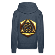 Afbeelding in Gallery-weergave laden, Sheild 1 Women’s Premium Hoodie - heather denim