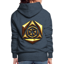 Afbeelding in Gallery-weergave laden, Sheild 1 Women’s Premium Hoodie - heather denim