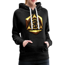 Afbeelding in Gallery-weergave laden, Sheild 1 Women’s Premium Hoodie - charcoal grey