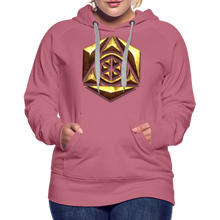 Afbeelding in Gallery-weergave laden, Sheild 1 Women’s Premium Hoodie - mauve