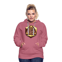 Afbeelding in Gallery-weergave laden, Sheild 1 Women’s Premium Hoodie - mauve
