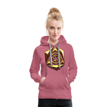 Afbeelding in Gallery-weergave laden, Sheild 1 Women’s Premium Hoodie - mauve