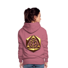 Afbeelding in Gallery-weergave laden, Sheild 1 Women’s Premium Hoodie - mauve